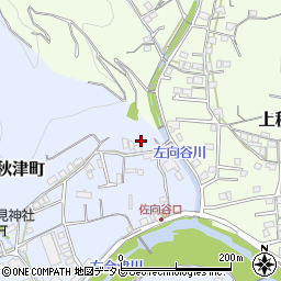 和歌山県田辺市秋津町1823-9周辺の地図
