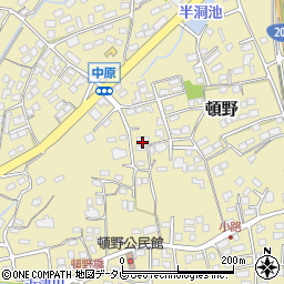 福岡県直方市頓野1380周辺の地図