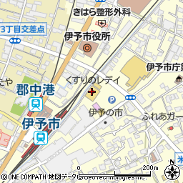 ヘアースタジオＩＷＡＳＡＫＩ　愛媛・伊予店周辺の地図