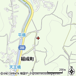 和歌山県田辺市稲成町2397周辺の地図