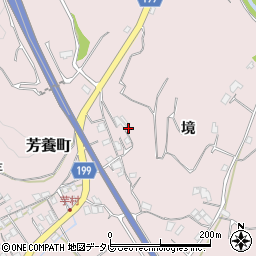 和歌山県田辺市芳養町2191周辺の地図