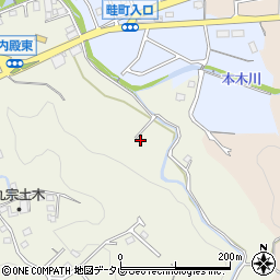 福岡県福津市内殿965周辺の地図