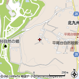 〒803-0180 福岡県北九州市小倉南区平尾台の地図