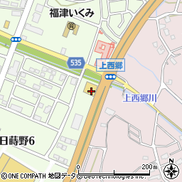 福岡トヨタ　福津店周辺の地図