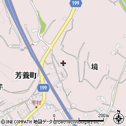 和歌山県田辺市芳養町2175周辺の地図