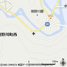和歌山県新宮市熊野川町西333周辺の地図