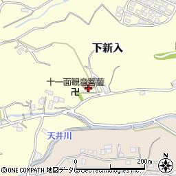 福岡県直方市下新入2593周辺の地図