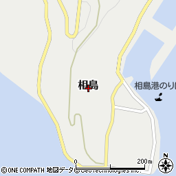 福岡県糟屋郡新宮町相島周辺の地図