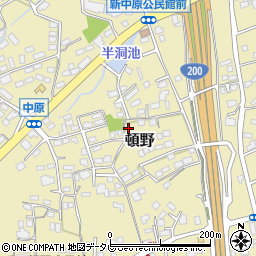 福岡県直方市頓野1177周辺の地図