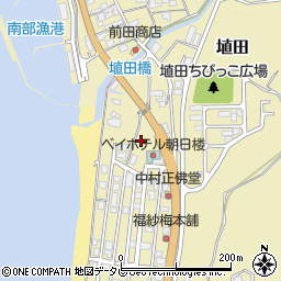 和歌山県日高郡みなべ町埴田1691周辺の地図