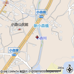 福岡県北九州市小倉南区小森386-2周辺の地図