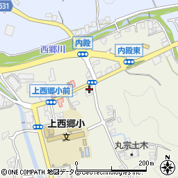 福岡県福津市内殿873周辺の地図