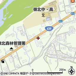 本山町森林組合周辺の地図