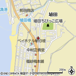 和歌山県日高郡みなべ町埴田961周辺の地図