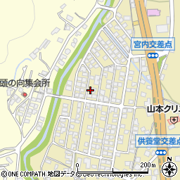 愛媛県伊予郡砥部町宮内205周辺の地図