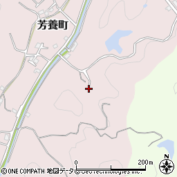 和歌山県田辺市芳養町3217周辺の地図