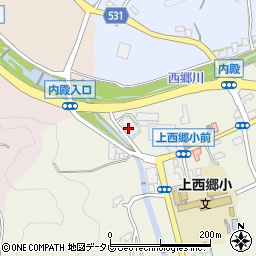 福岡県福津市内殿1025-1周辺の地図
