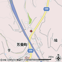 和歌山県田辺市芳養町2057周辺の地図