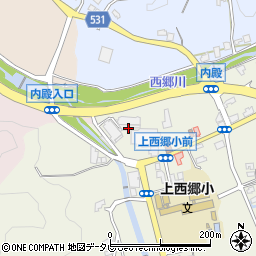 福岡県福津市内殿1012周辺の地図