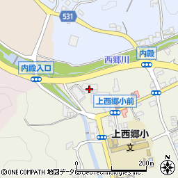 福岡県福津市内殿1024周辺の地図