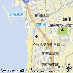 和歌山県日高郡みなべ町埴田1696周辺の地図