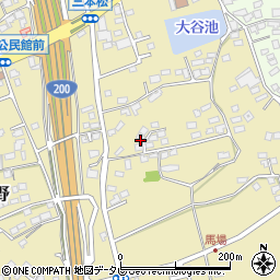 福岡県直方市頓野926周辺の地図