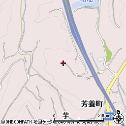 和歌山県田辺市芳養町2079周辺の地図