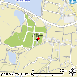 八坂霊園　管理事務所周辺の地図