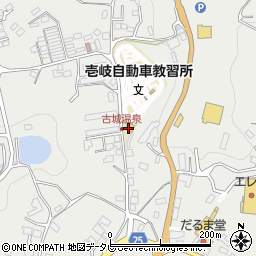 壱岐市自動車教習所周辺の地図