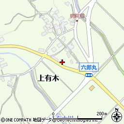 福岡県宮若市上有木595-1周辺の地図