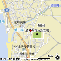 和歌山県日高郡みなべ町埴田926周辺の地図