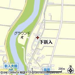福岡県直方市下新入233-11周辺の地図