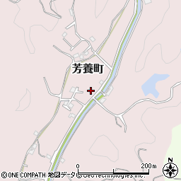 和歌山県田辺市芳養町3123周辺の地図