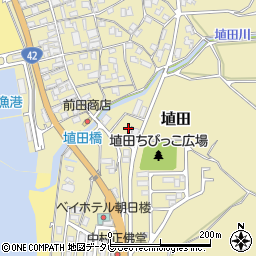 和歌山県日高郡みなべ町埴田925周辺の地図