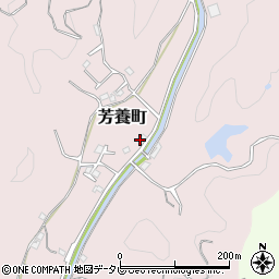 和歌山県田辺市芳養町3121周辺の地図