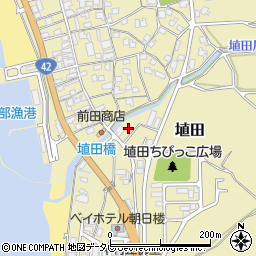 和歌山県日高郡みなべ町埴田921周辺の地図