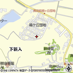 福岡県直方市下新入2458-5周辺の地図