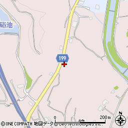 和歌山県田辺市芳養町2128周辺の地図