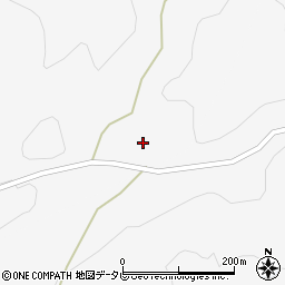 高知県長岡郡大豊町佐賀山1248-3周辺の地図