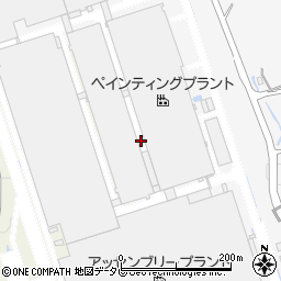 トヨタ自動車九州株式会社　工場見学問い合わせ周辺の地図