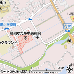 ハート薬局中央店周辺の地図