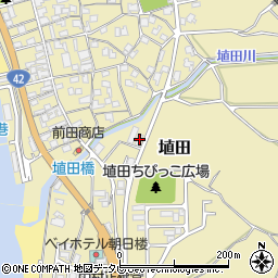 和歌山県日高郡みなべ町埴田918周辺の地図