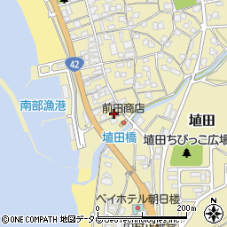 和歌山県日高郡みなべ町埴田1716周辺の地図