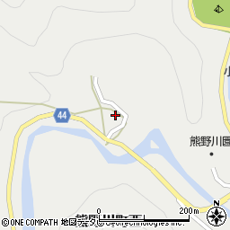 和歌山県新宮市熊野川町西151周辺の地図