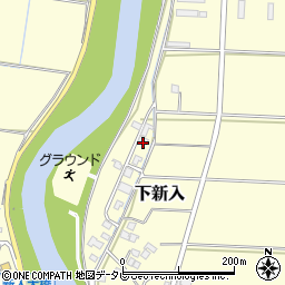 福岡県直方市下新入236-2周辺の地図