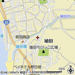 和歌山県日高郡みなべ町埴田920周辺の地図