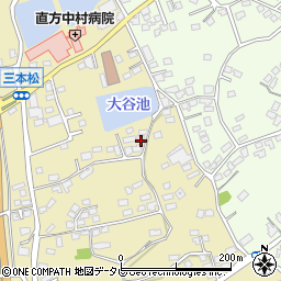 福岡県直方市頓野955-1周辺の地図