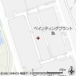 トヨタ自動車九州周辺の地図