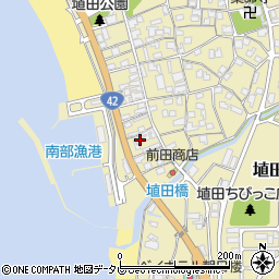 和歌山県日高郡みなべ町埴田1720周辺の地図