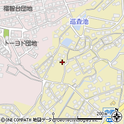 福岡県直方市頓野1298周辺の地図